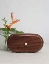 Load image into Gallery viewer, Capsule Wooden Clutch

